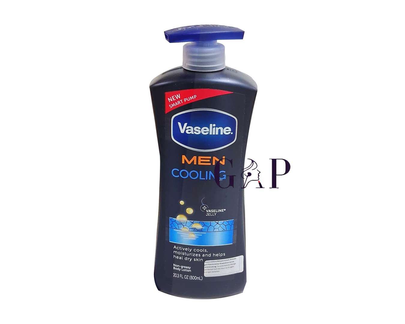 Vaseline Lotion Cooling Man 20.30oz - Mencollection