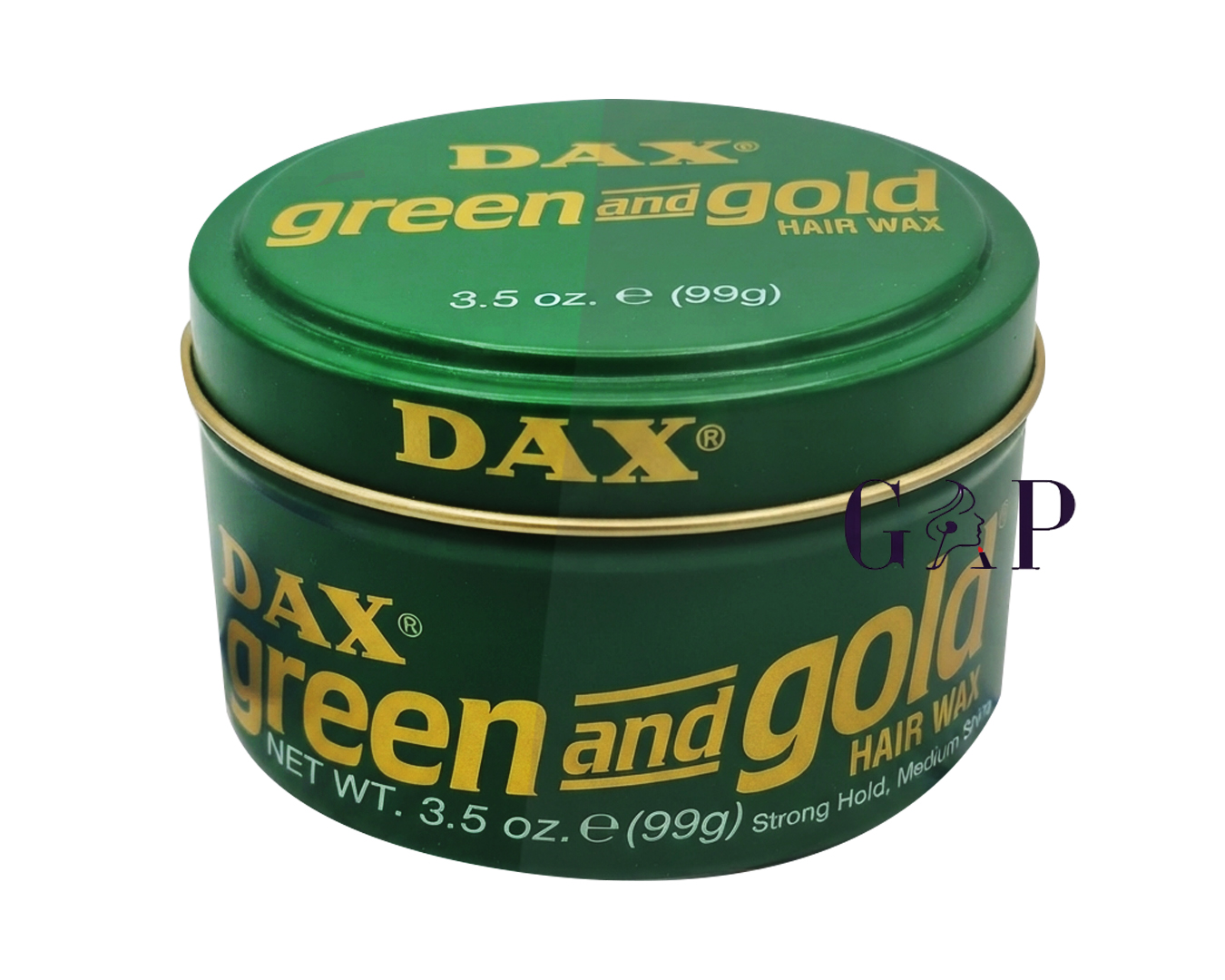 Dax green and gold hair wax 99g - Mencollection