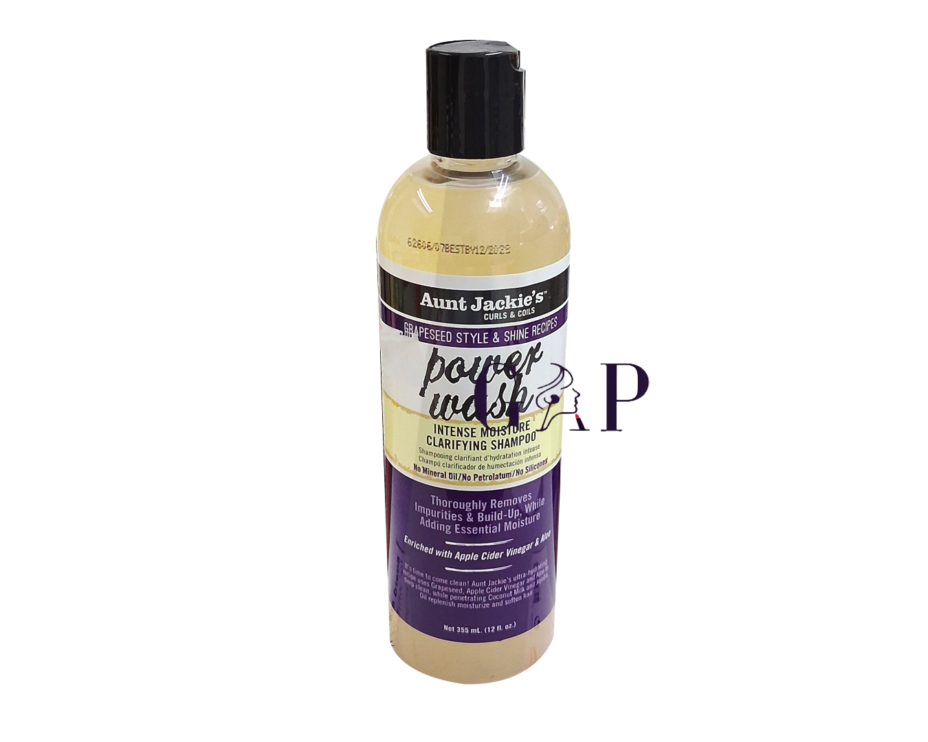 Aunt Jakie's Grapeseed Powder Wash Shampoo 12oz