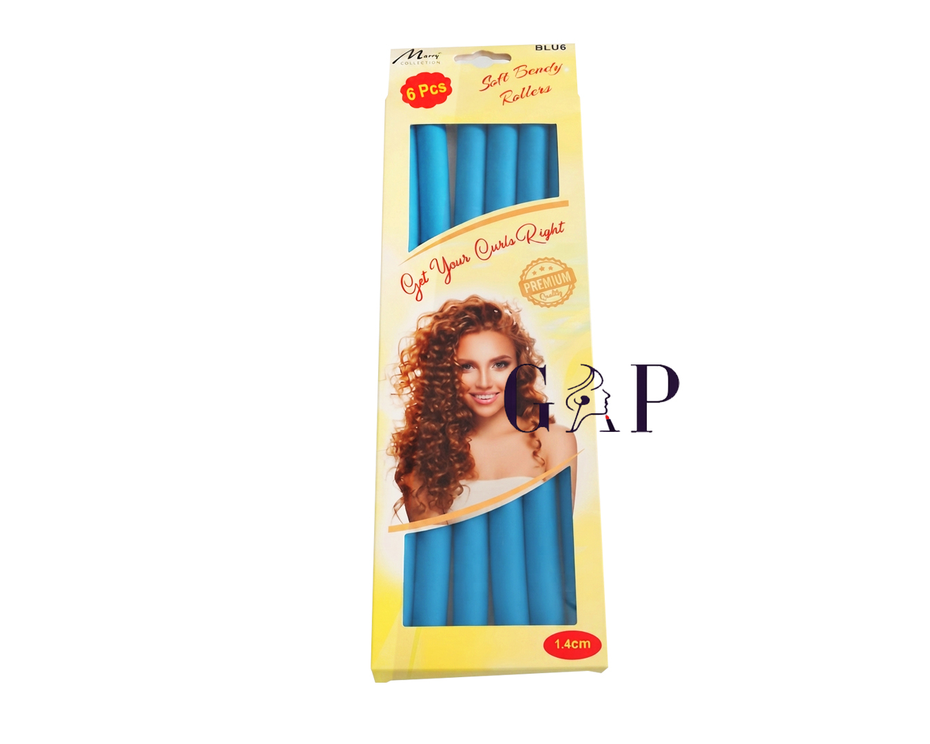 Twist Rod 6 pc Blue - shine