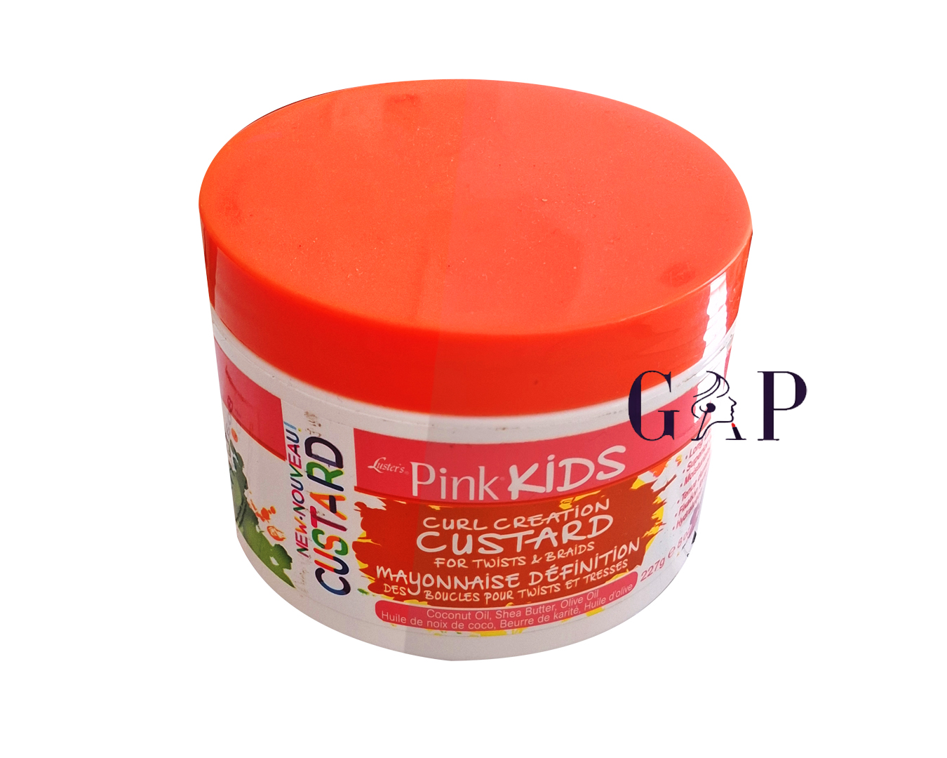 Pink Kids Curl Creation Custard 8oz - kidscream