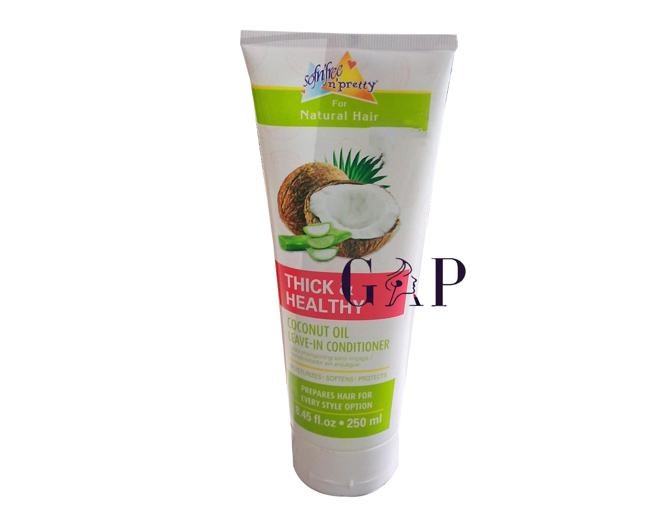 Sofnfree Pretty Thick & Healthy Coconut Oil Leave-In Conditioner 8,45fl - kidscream