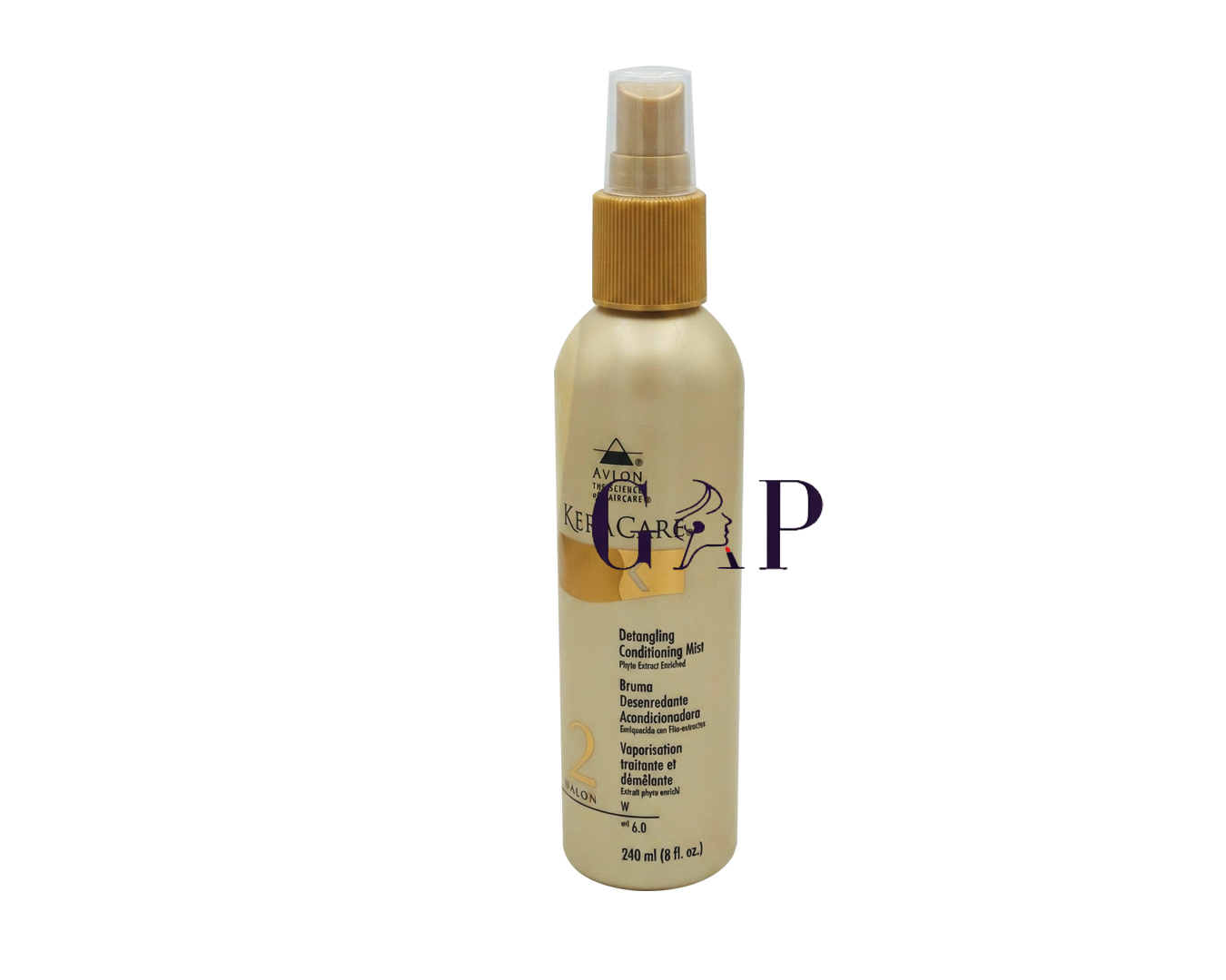 KeraCare Detangling Conditioning Mist 8oz - KC