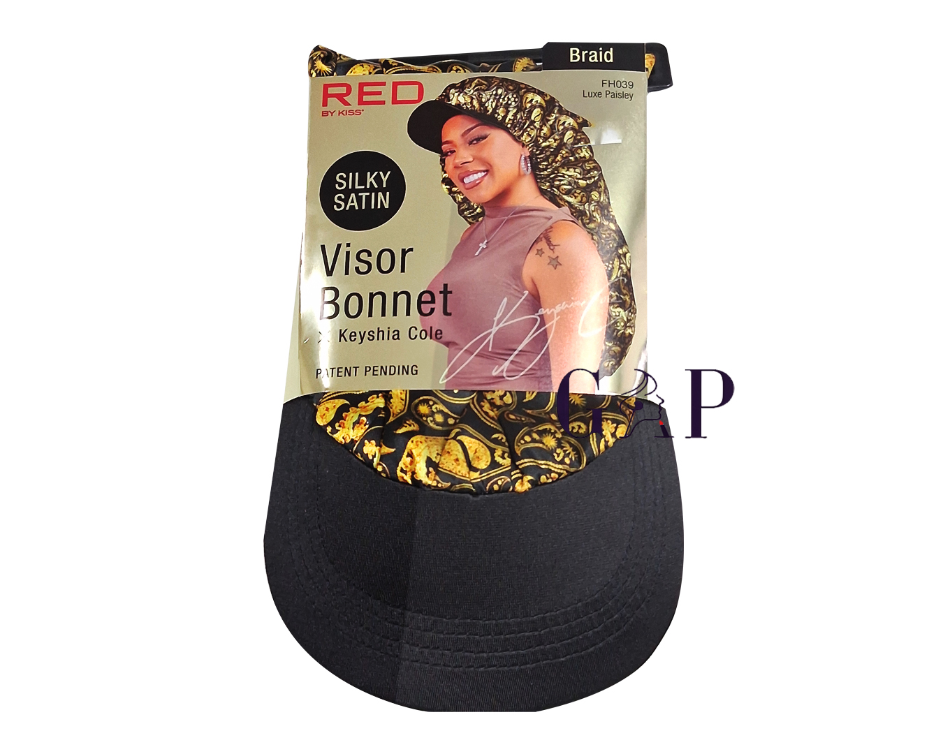 Satin Visor Bonnet Braid - Women