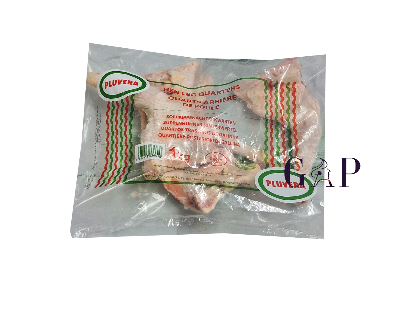 Suppenhuhn Flügel Hen Leg Qquarters 10 x 1 KG PLUVERA - Frozen