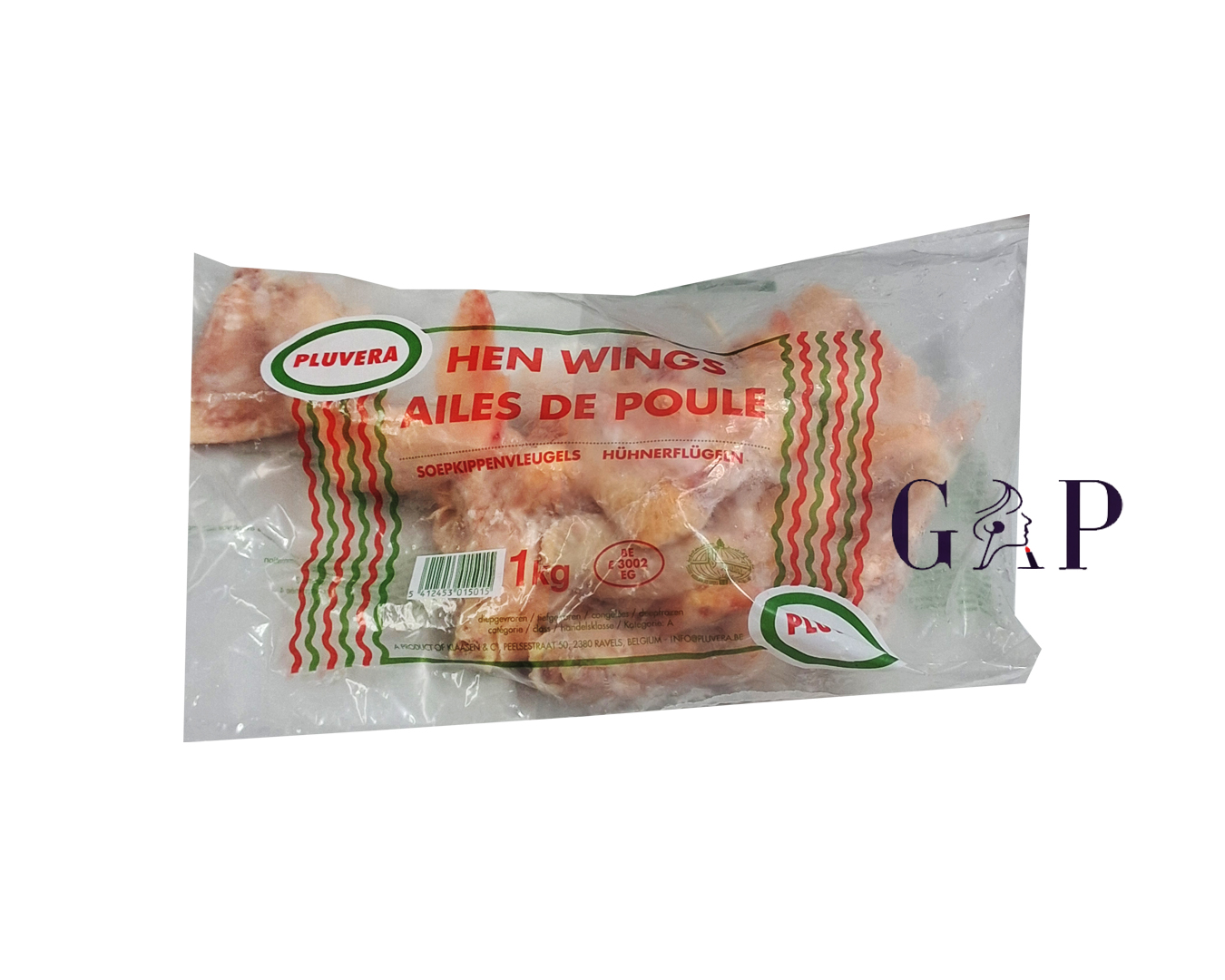 Suppenhuhn Flügel Hen Wings 10 x 1 KG PLUVERA - Frozen