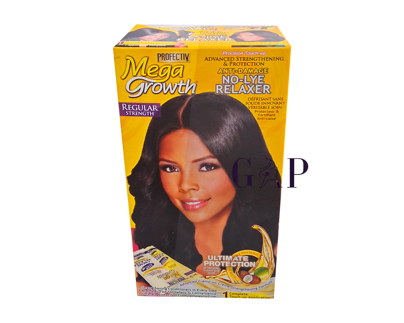 Profectiv Mega Growth No-Lye 1 Touch Up Relaxer Kit Regular