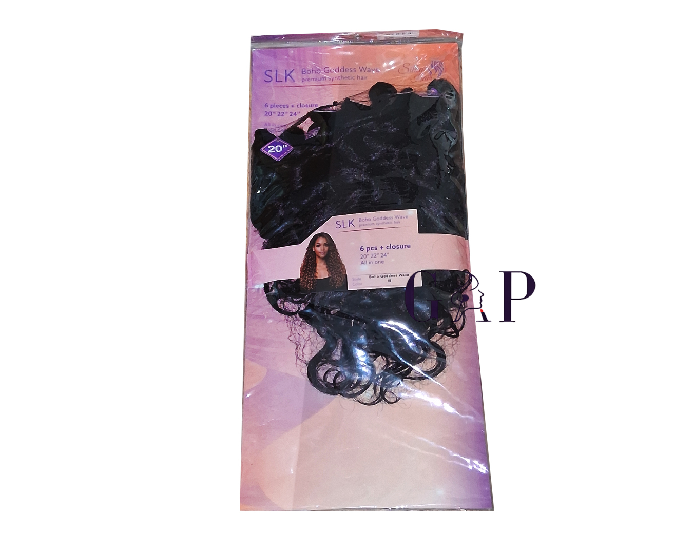 SLK Boho Goddess Wave 6 pcs Color 1B