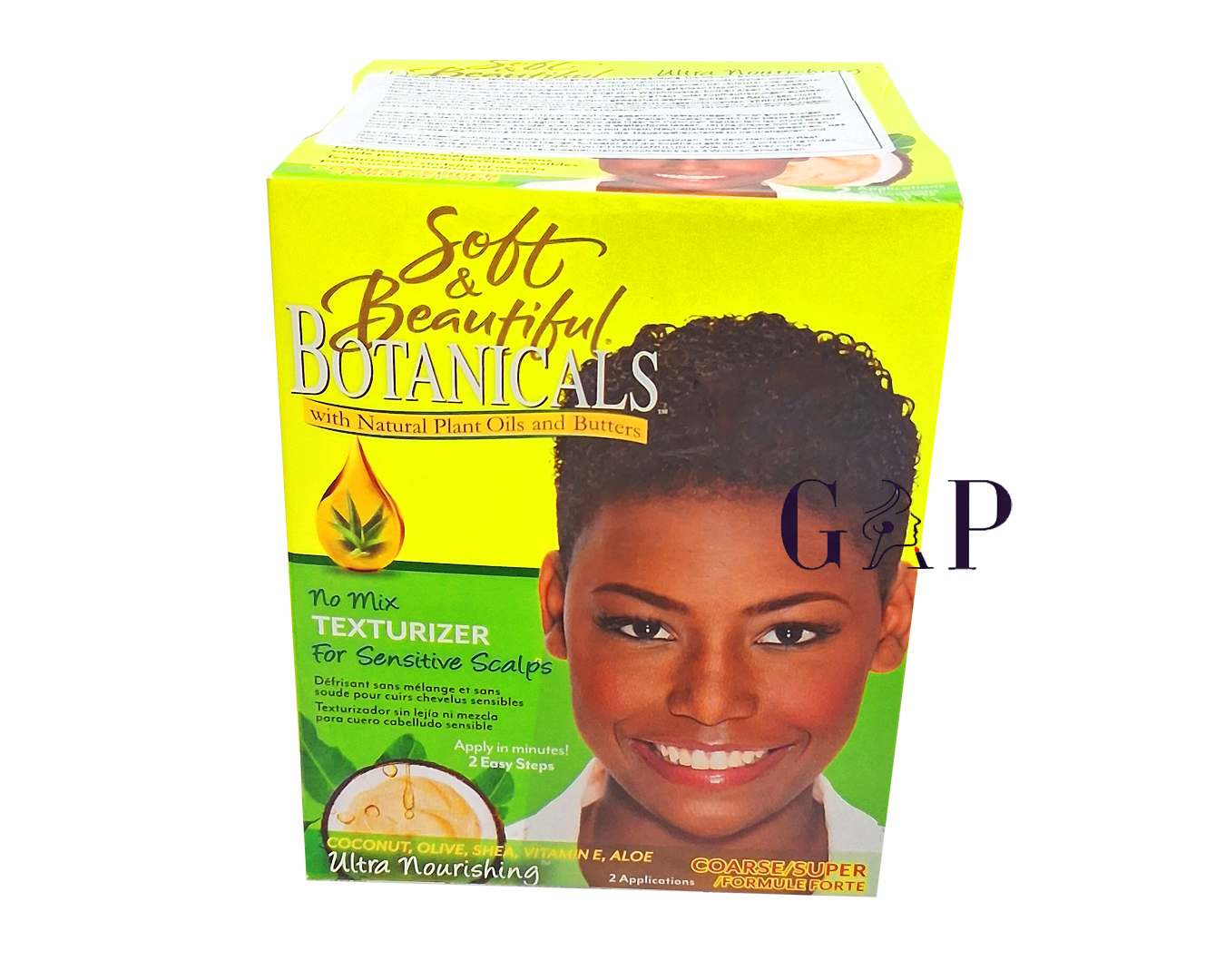Soft & Beautiful Botanicals Texturizer Shea Butter & Coconut Oil Super kit