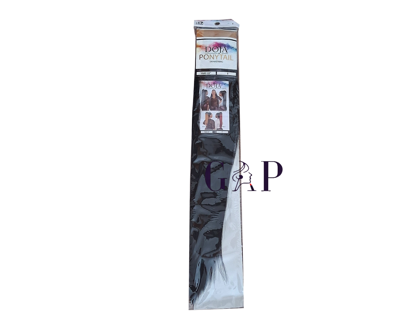Doya Ponytail Drawstring - Yaki 22" #1
