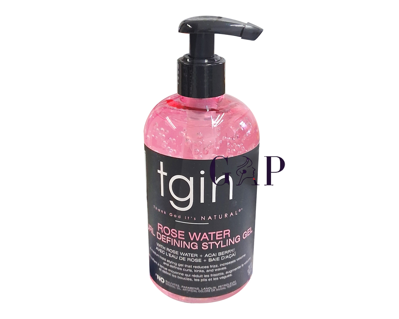 Tgin Rose water Curl Defining Stylin gel 384ml