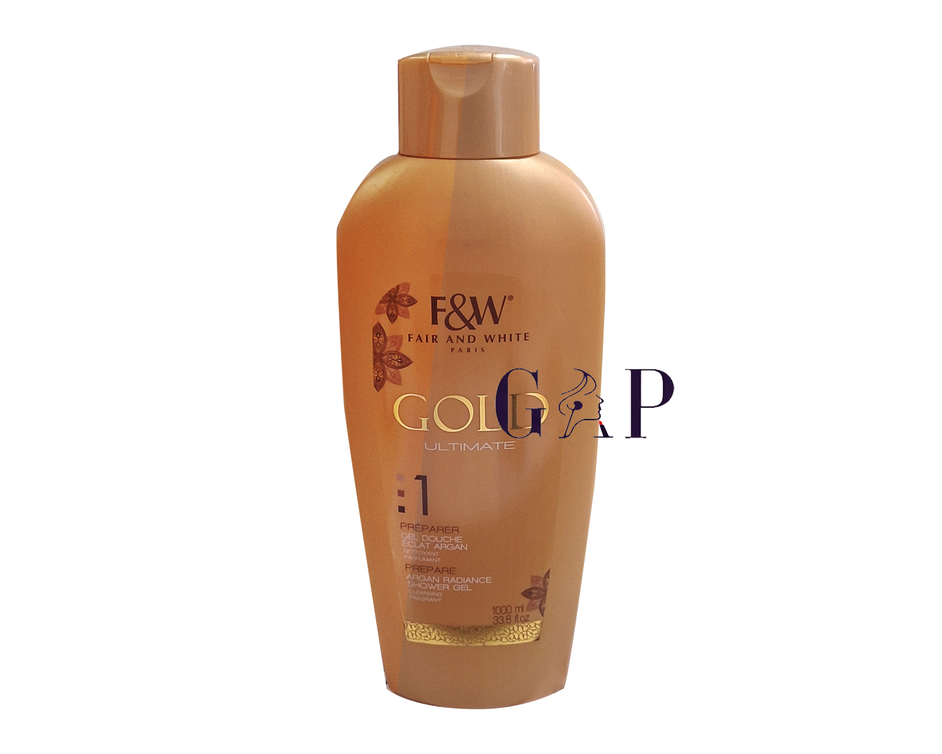 F&W Gold 1 Argan Shower Gel 1000ml