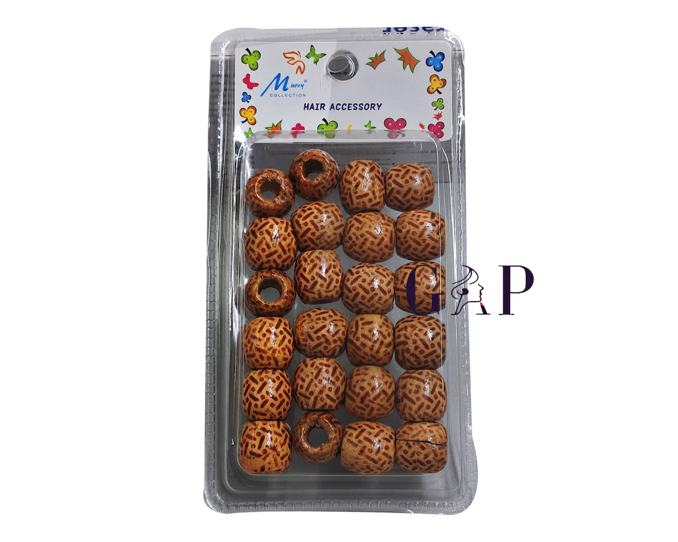 Fancy Wooden Beads B200W1