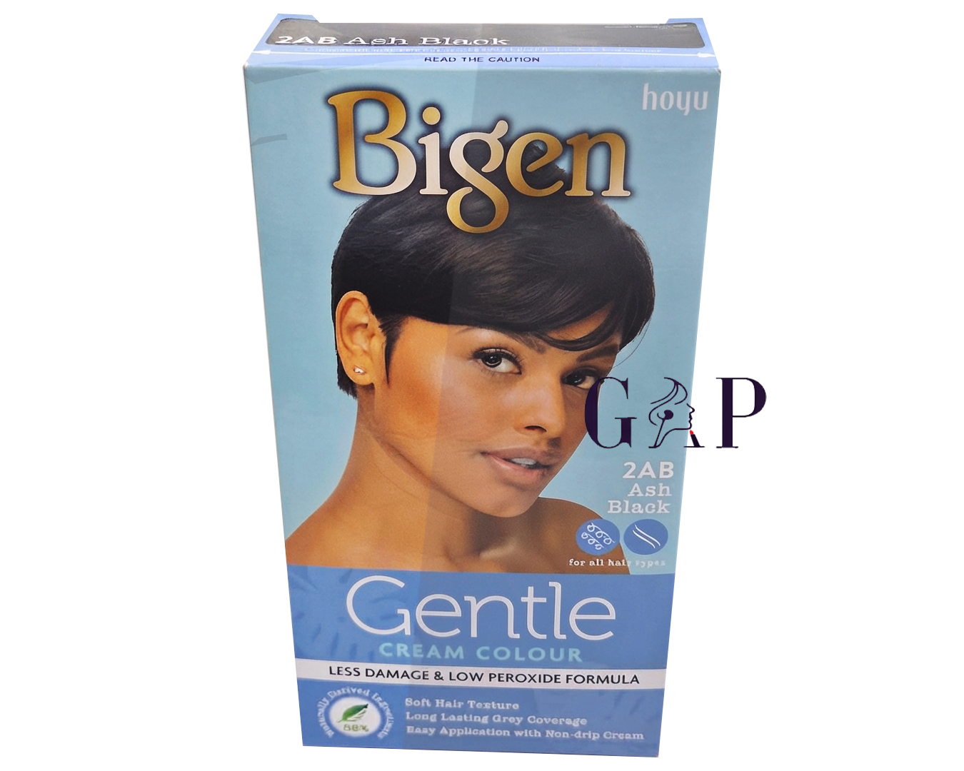 Bigen gentel cream colour Ash Black