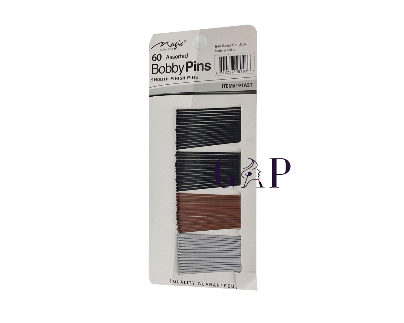 Bobby Pin 60 Assort COLOR - Beads