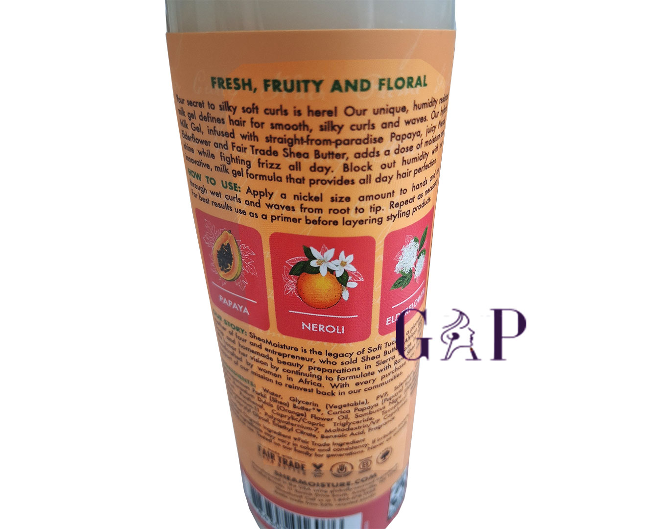 Shea Moisture Papaya & Neroli All Day Frizz Control Milk Gel 13oz — 2