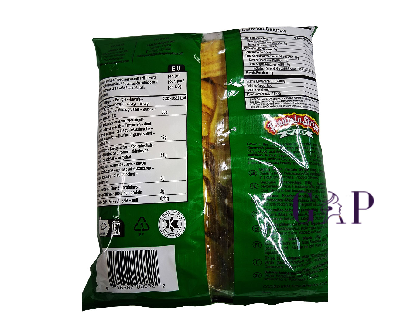 Spicy Banana Chips Sweet 150g — 2