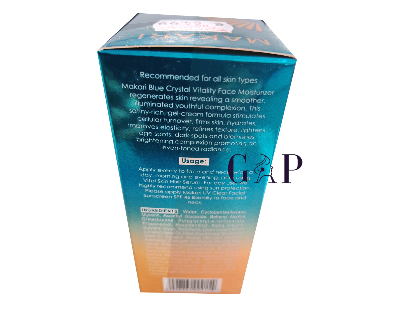 Makari Blue Crystal Cream Visage 50g — 2