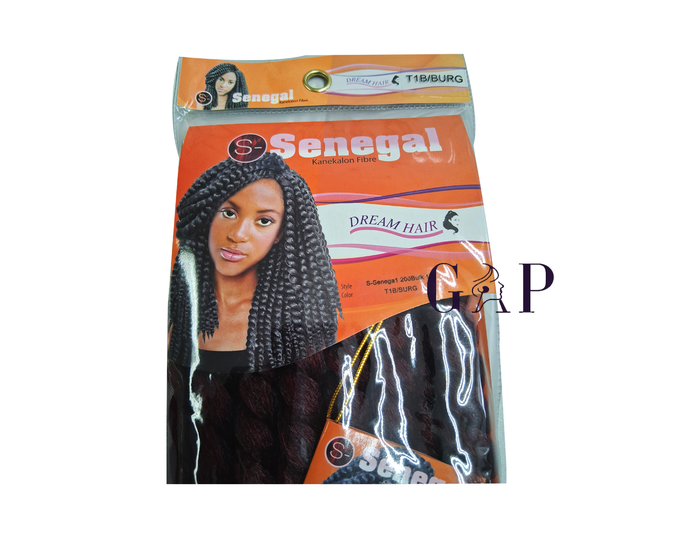 Dream Hair S-senegal 200 bulk 12 T1B/Burg — 2