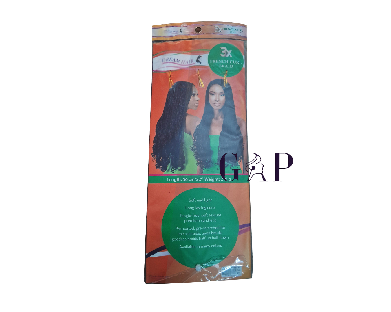 Dream hair French Curl 22" T27 — 2