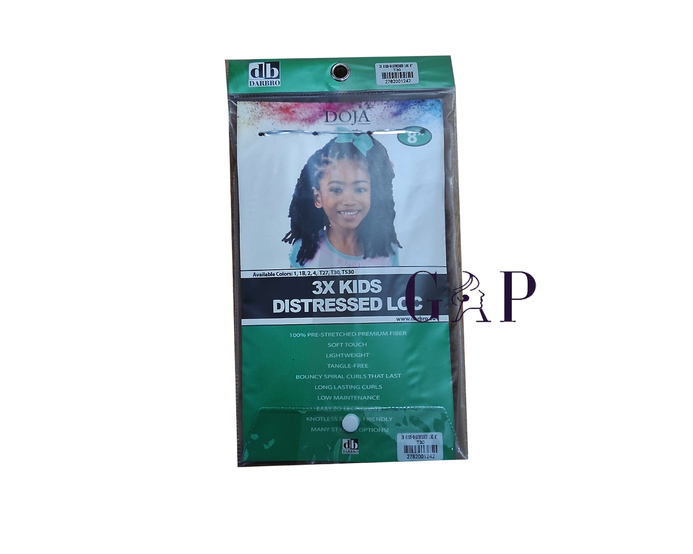 3 x KIDS DISTRESSED LOC 8'' T30 — 2