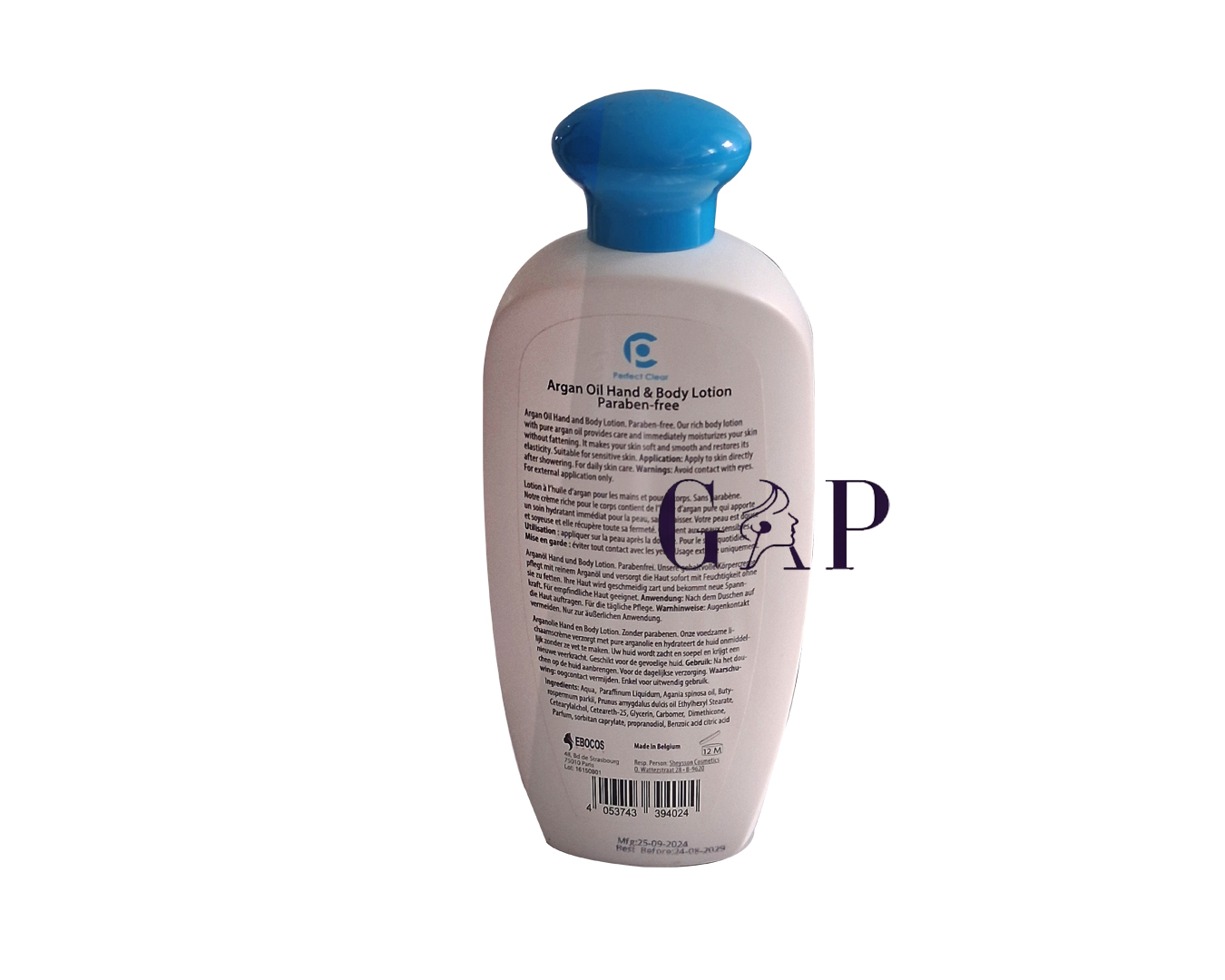 Perfect Clear Argan Oil Hand & Body Lotion 500ml — 2