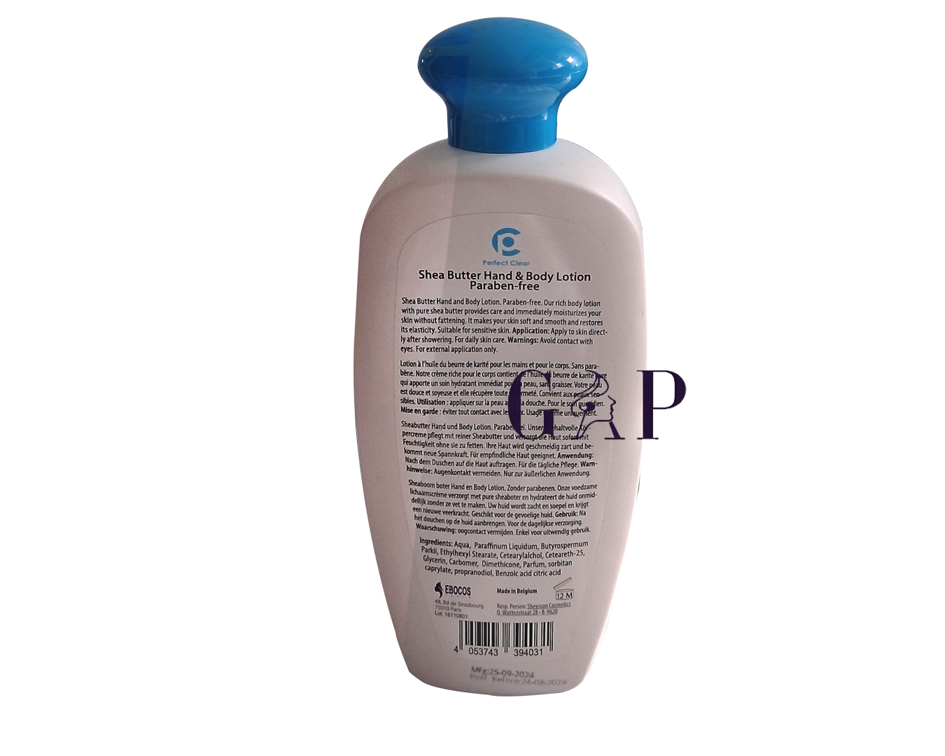 Perfect Clear Shear Butterl Hand & Body Lotion 500ml — 2