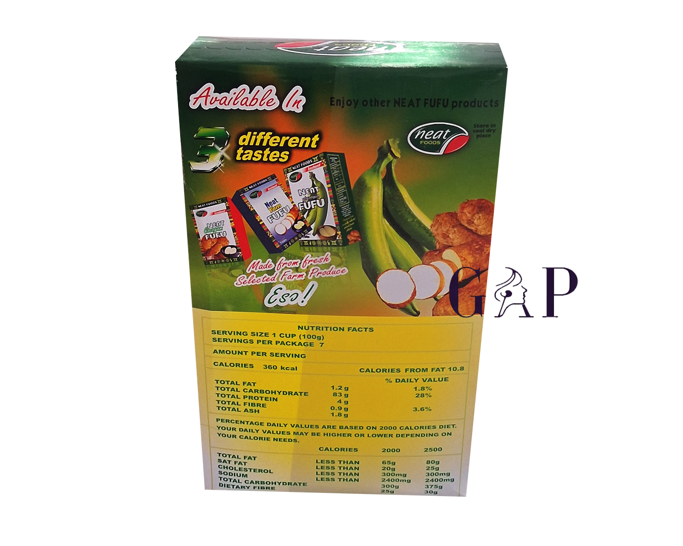 Neat Fufu Cocoyam 700g — 2