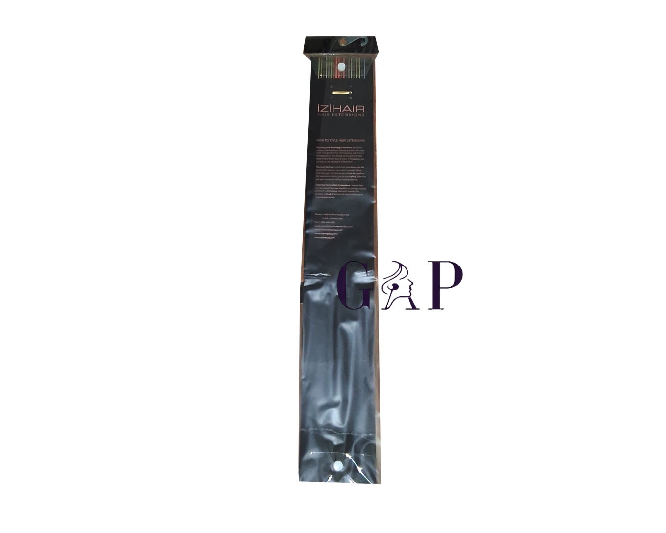 Izihair HH Extensions Clips 18" #Mix Blond — 2