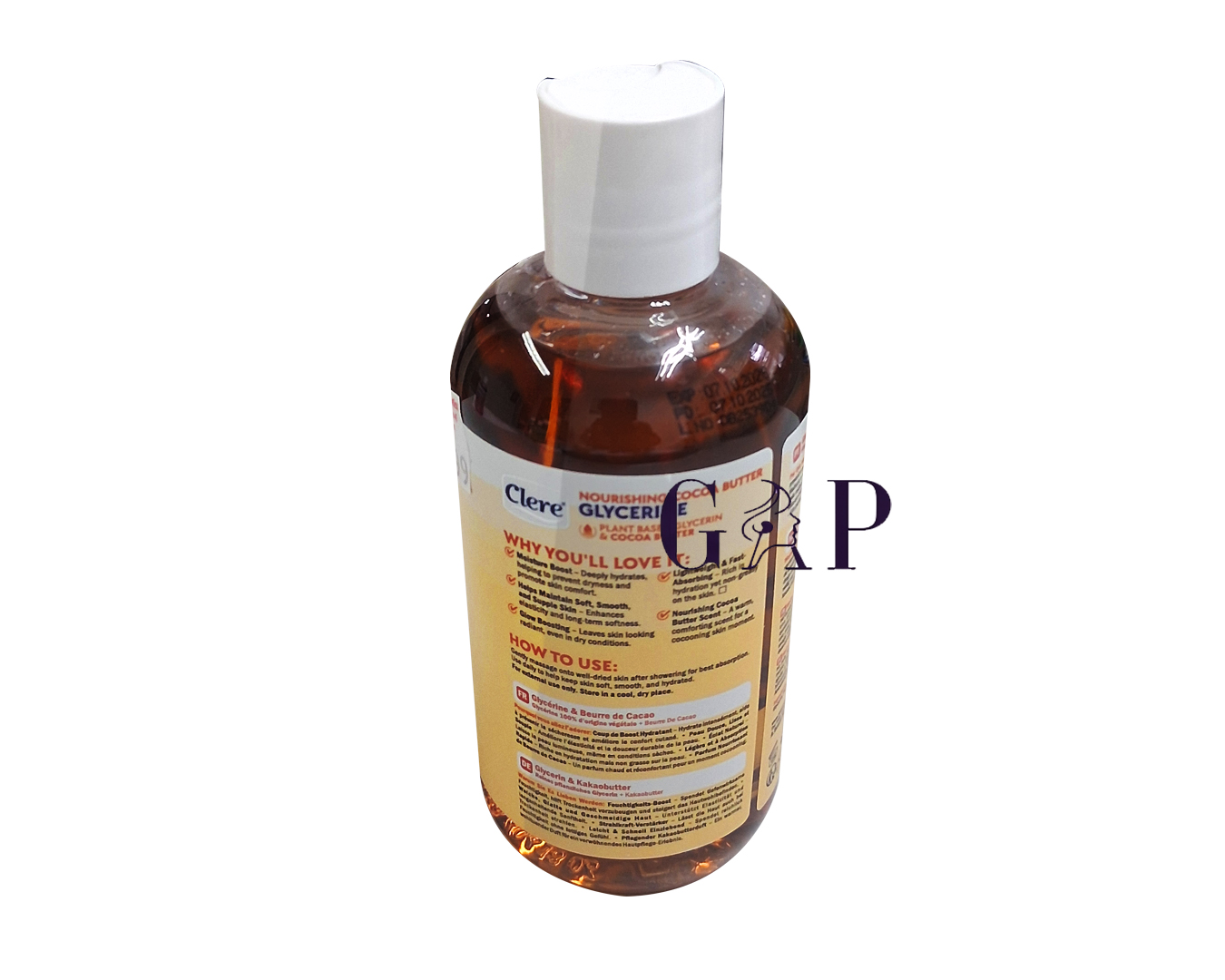 Clere Nourishing Cocoa Butter Glycerine 250ml — 2