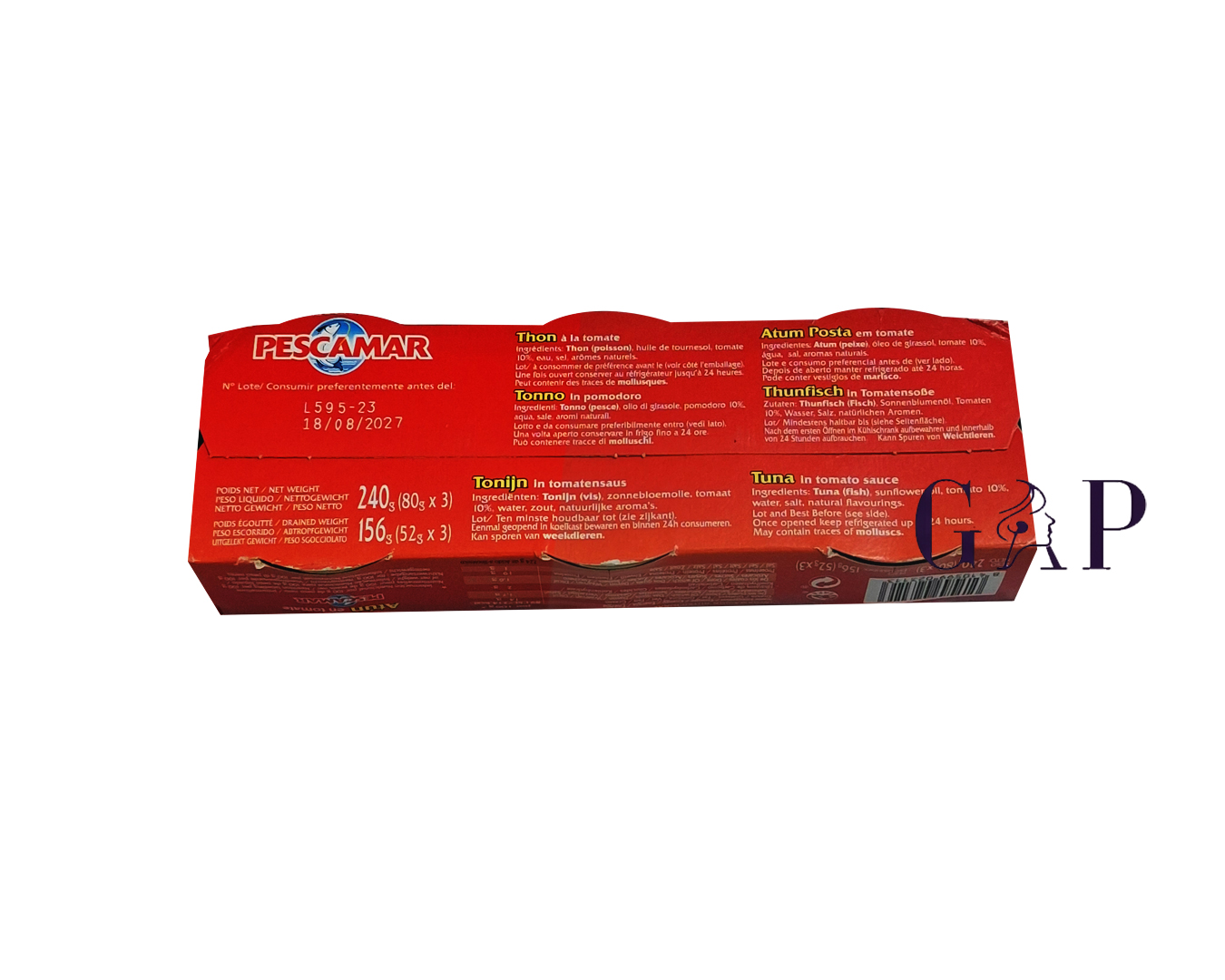 Pescamar Tun Fish In Tomatoes 52g — 2
