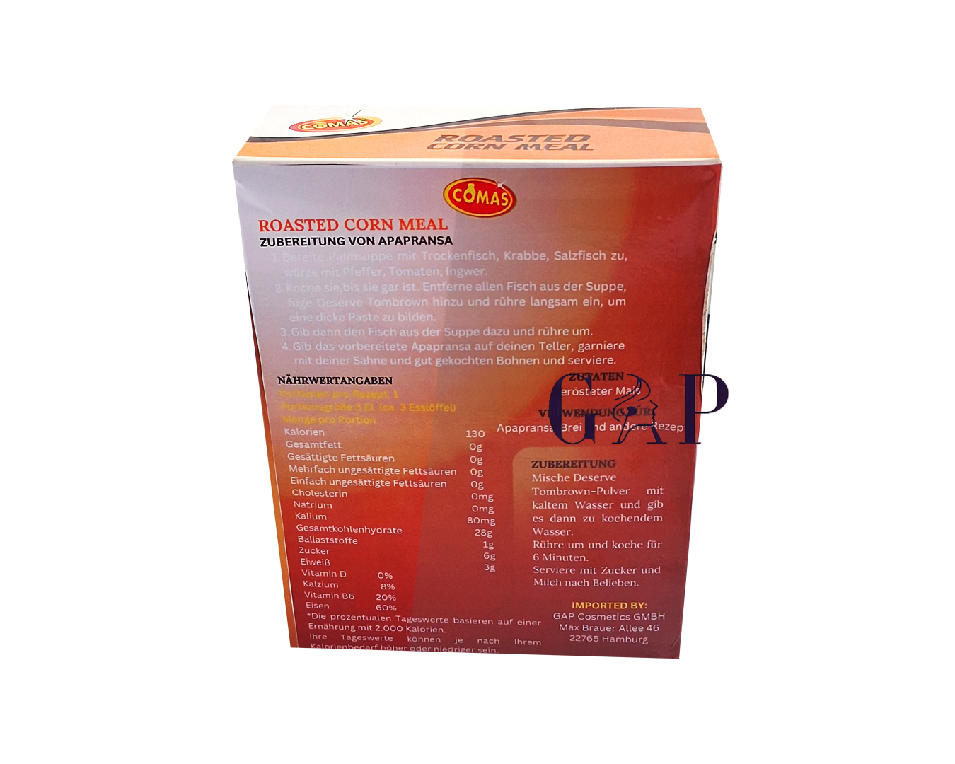 Comas Foods Roasted Corn Meal 1kg — 2