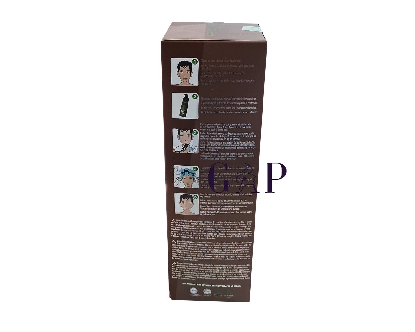 Dexa Brown Hair Shampoo 400ml - Mencollection — 2
