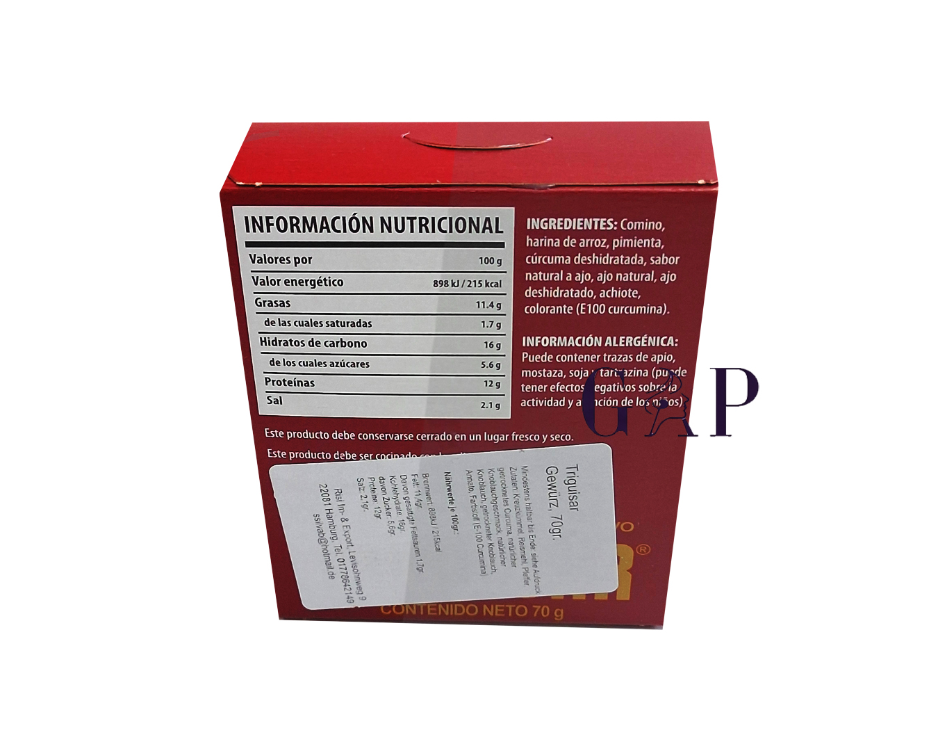 Triguisar Completo Polvo 70g — 2