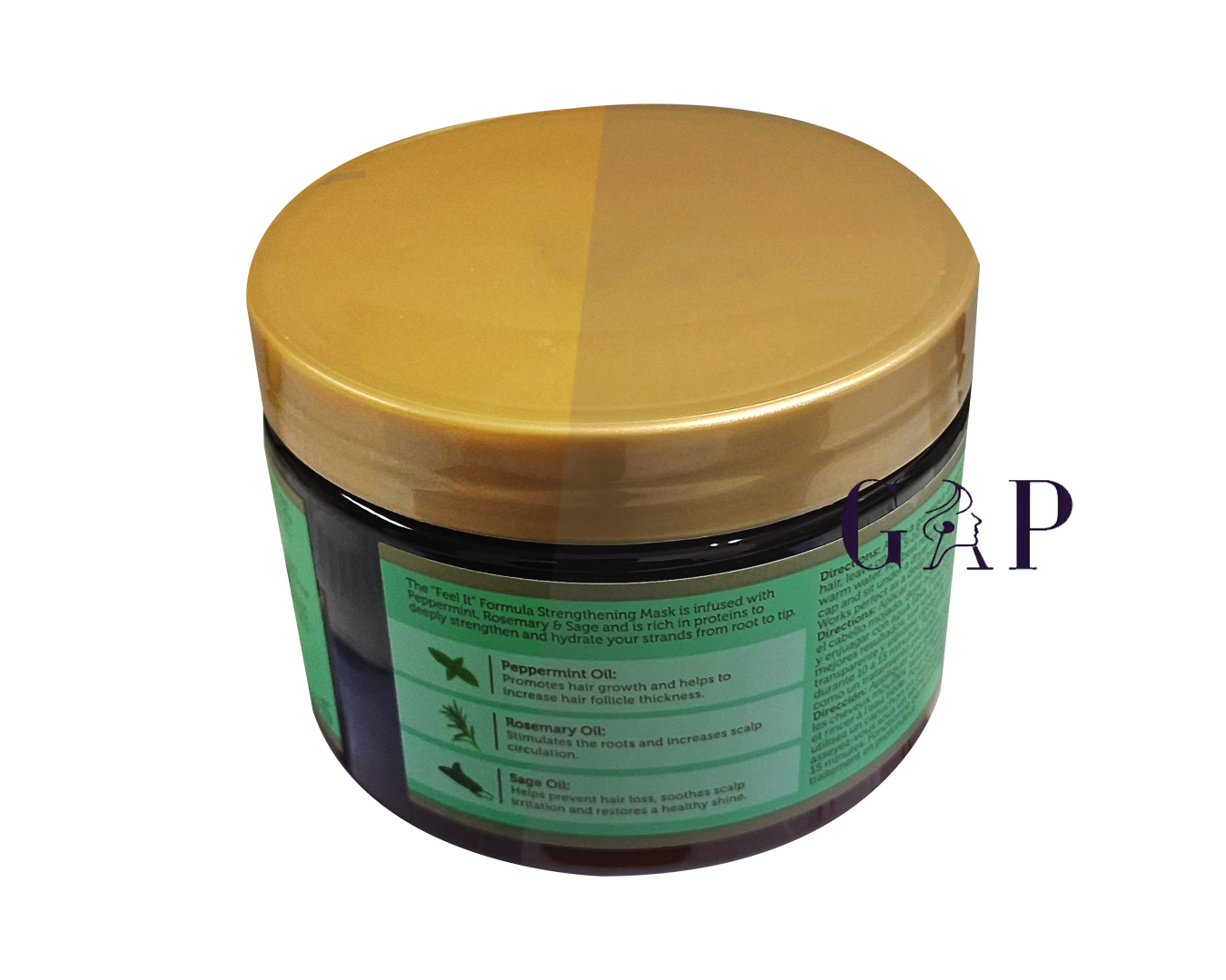 African pride pepperment Rosemary & sage Strenth. mask 340g — 2