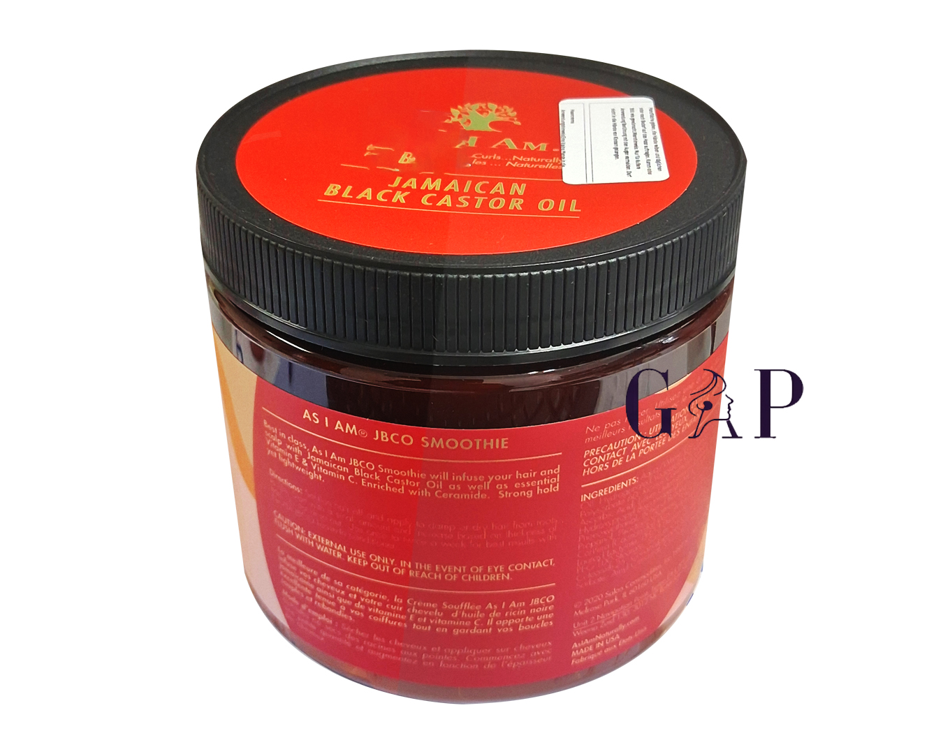 AS I Am Restore & Repair Jamaican Black Castor Oil Smoothie 16oz — 2