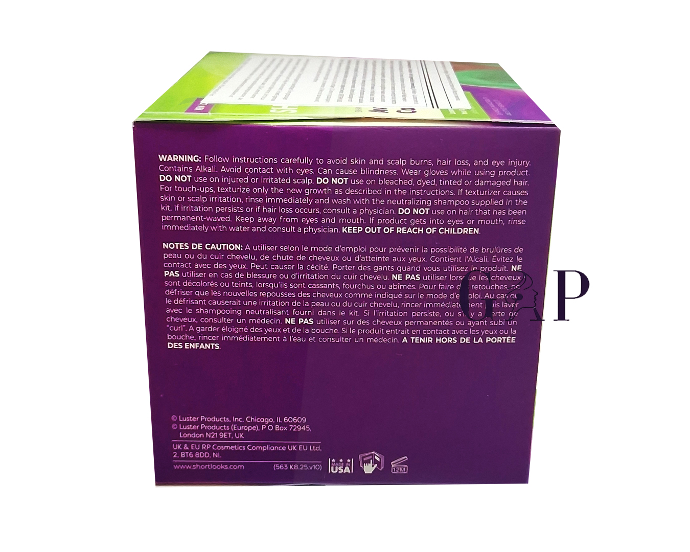 Pinks Shortlooks Texturizer Kit Avocado & Castor Oil — 3