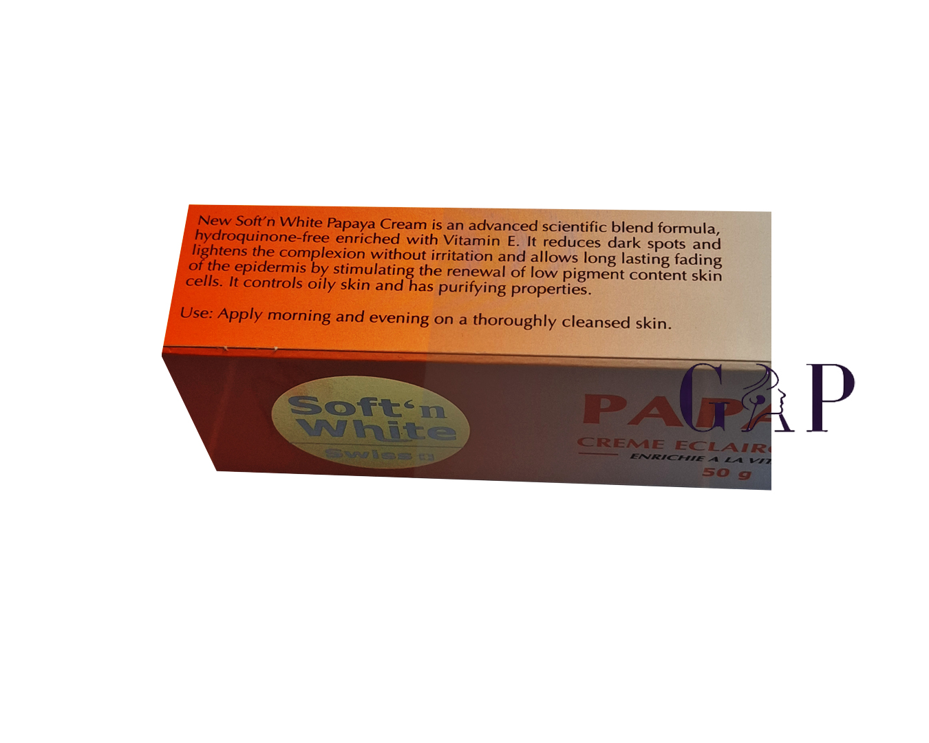 Soft & White Papaya Lightening Cream 50g — 3
