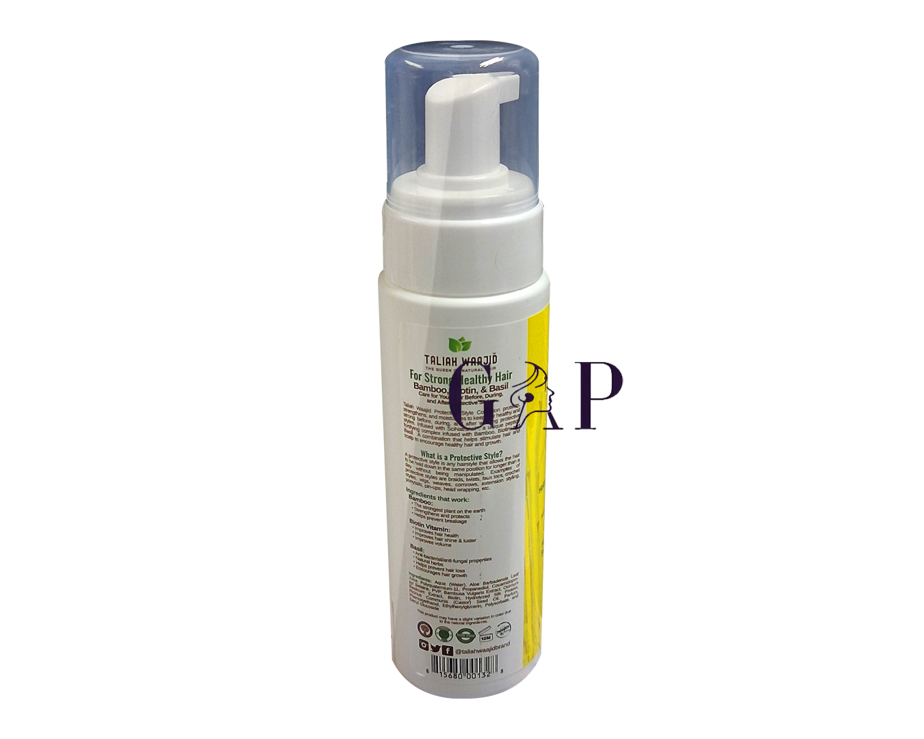 Taliah Waajid Protective Styles Set & shine Mousse 8fl — 2
