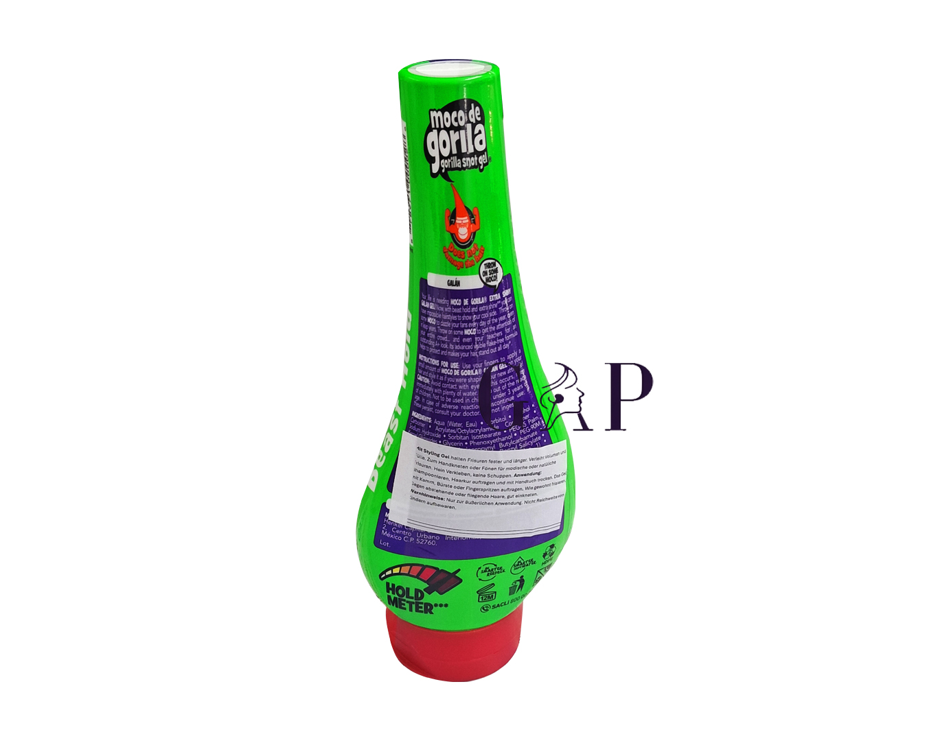 Moco De Gorila Gel Bottel X-Shine/Green 11oz — 2