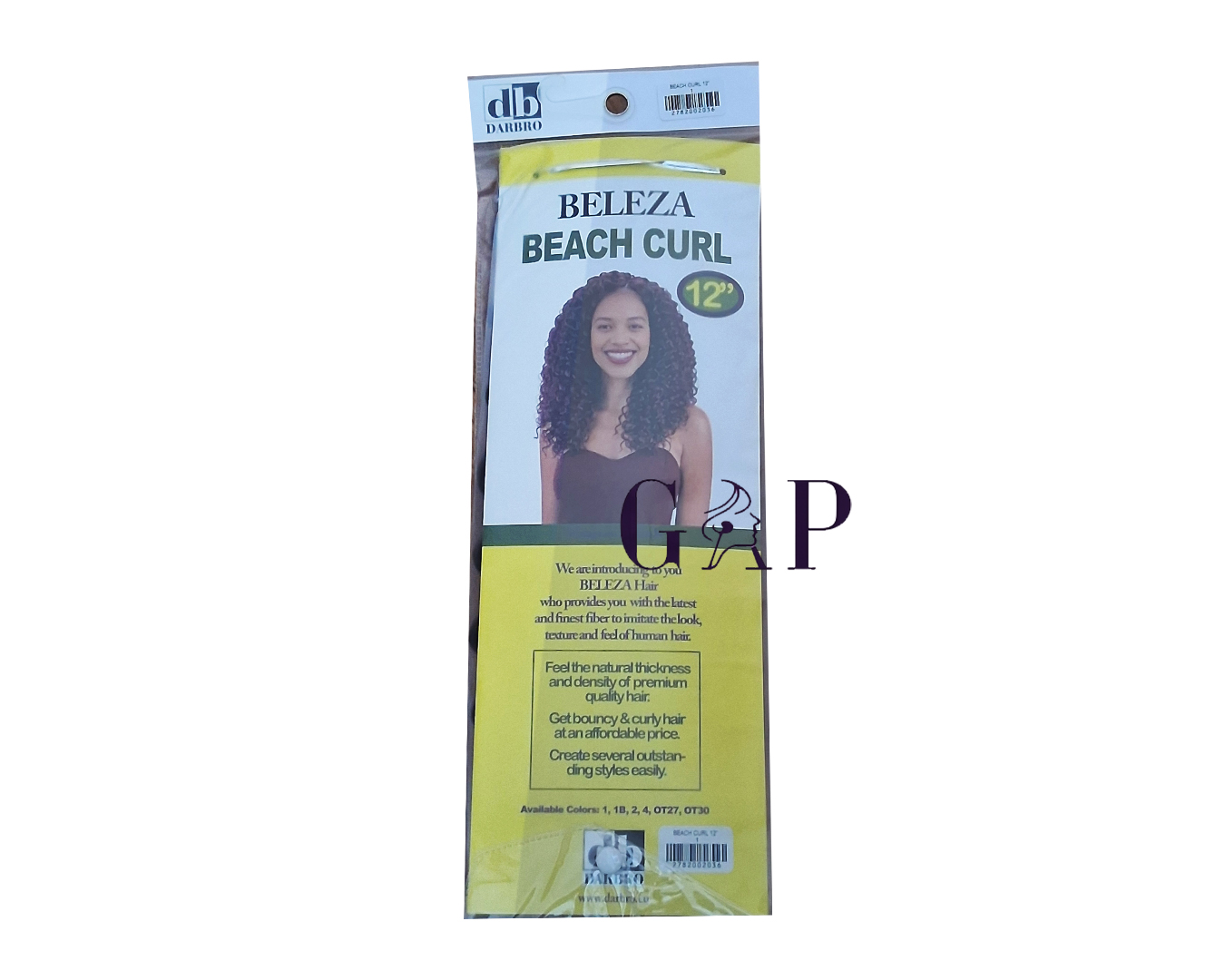 Beleza Beach Curls 12" col.1 — 2