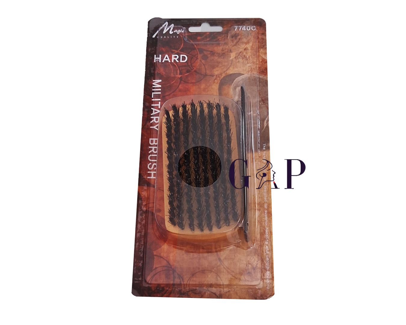Murry hard wave square with comb Brush Hard — 2