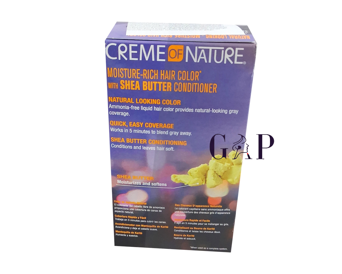 Creme of Nature natural Dye Jet Black - Mencollection — 2