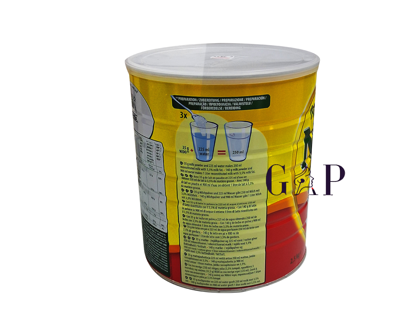 Nestle Nido Powder 2.5kg — 2