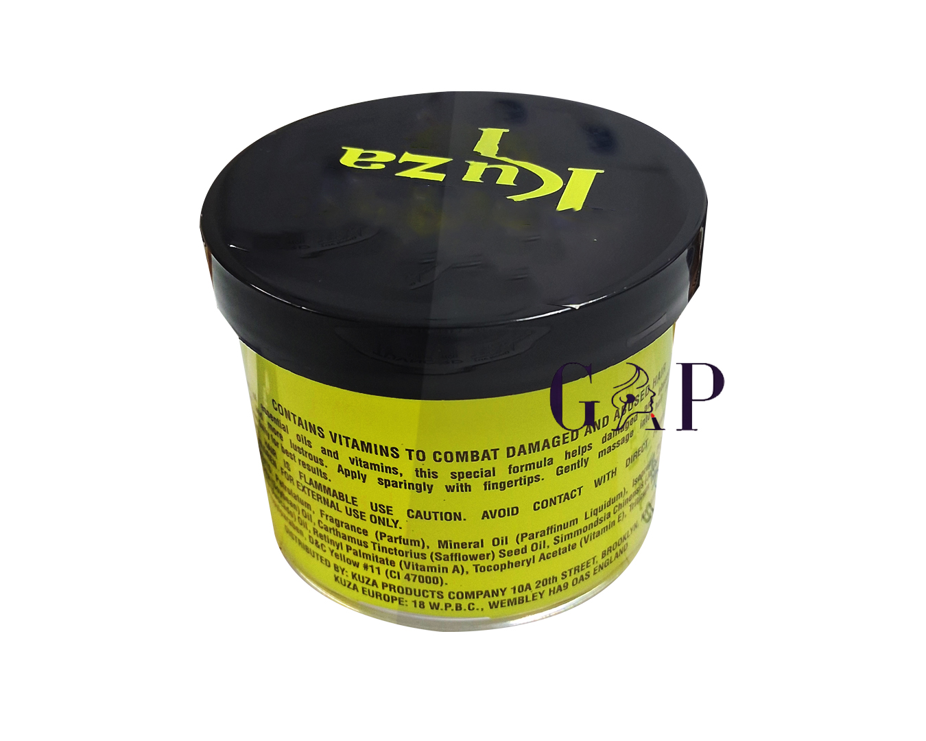 Kuza Hair Food 4 113g Yellow — 2