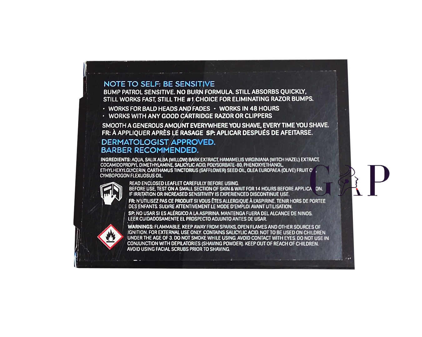 Bump Patrol Sensitive Fromula 57ml - Mencollection — 2