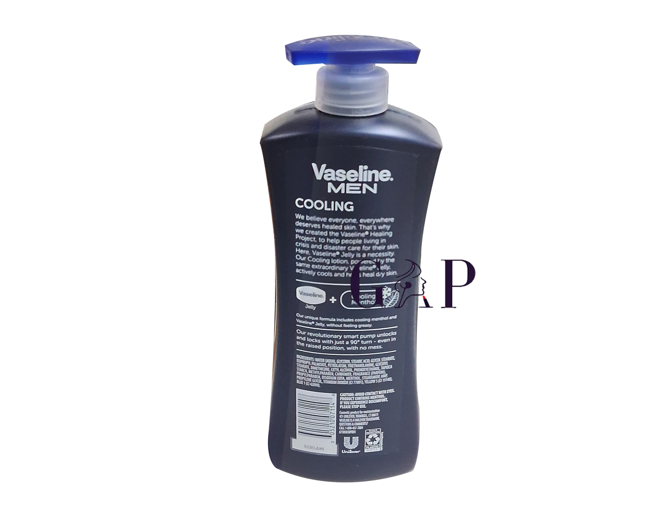 Vaseline Lotion Cooling Man 20.30oz - Mencollection — 2