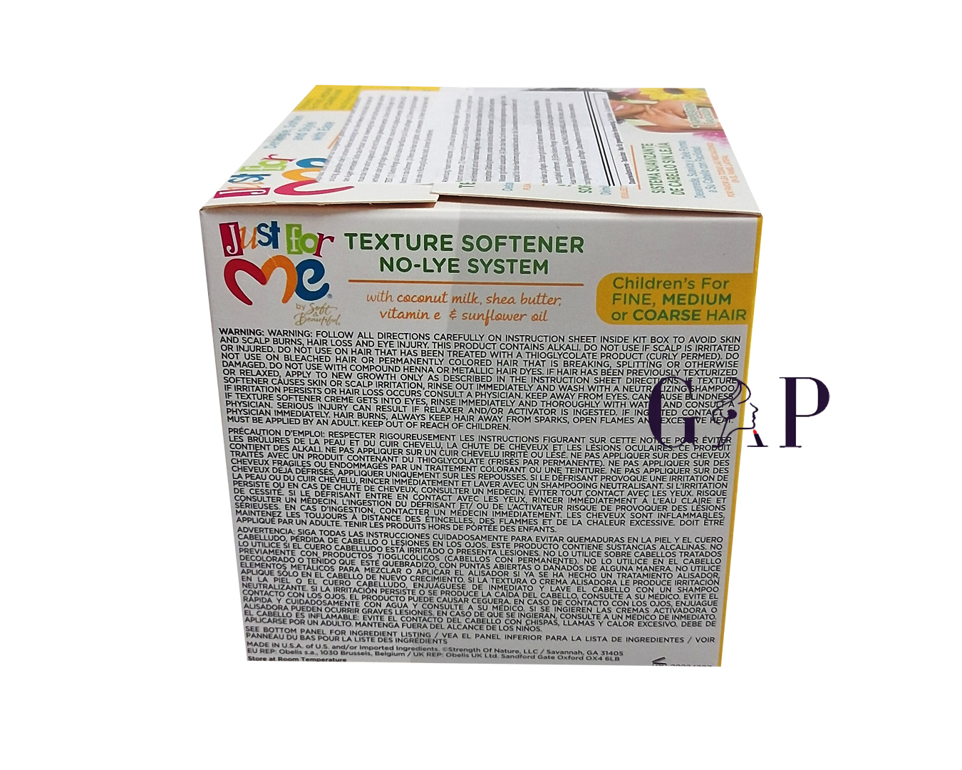 Just for me Texturizer Softener No Lye Kids - Kidscream — 3