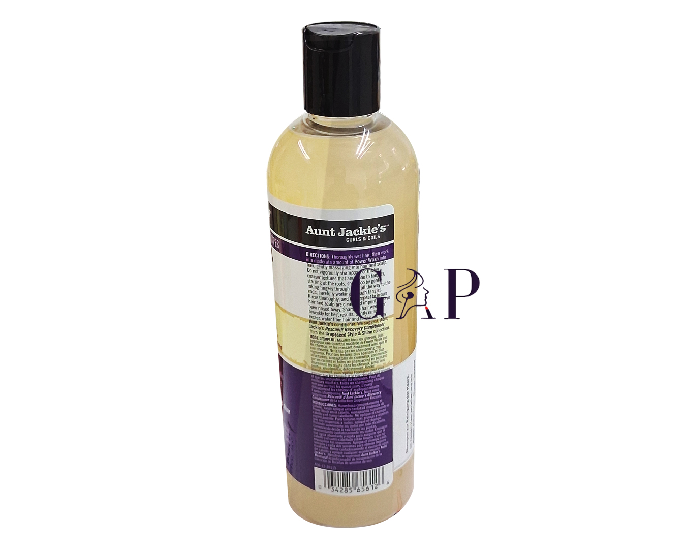 Aunt Jakie's Grapeseed Powder Wash Shampoo 12oz — 2