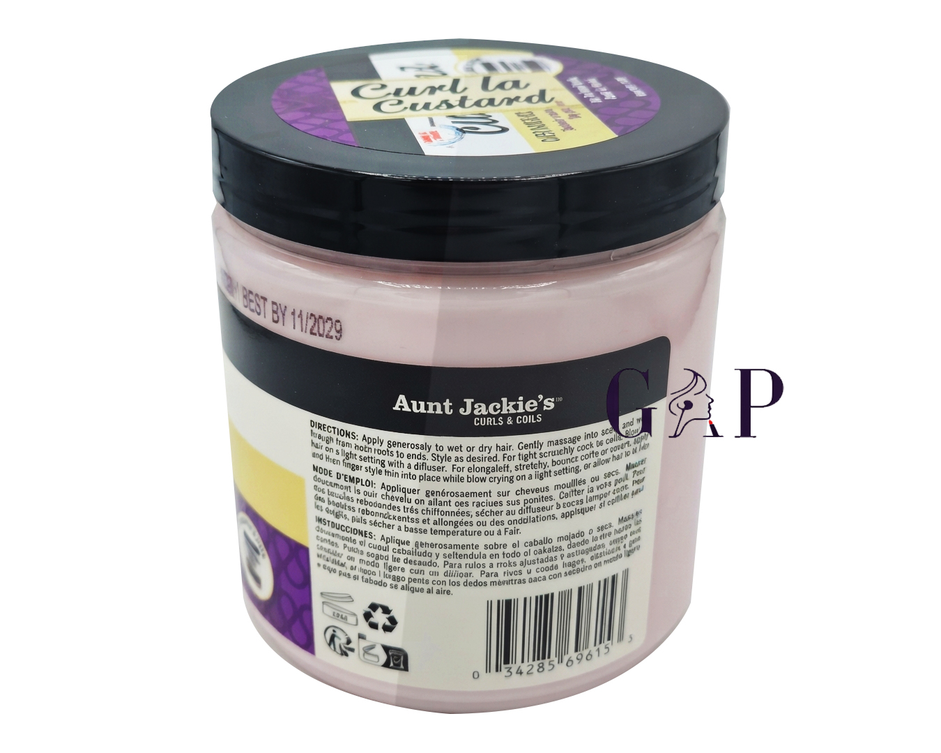 Aunt Jackie's Curl La Custard 511g — 2